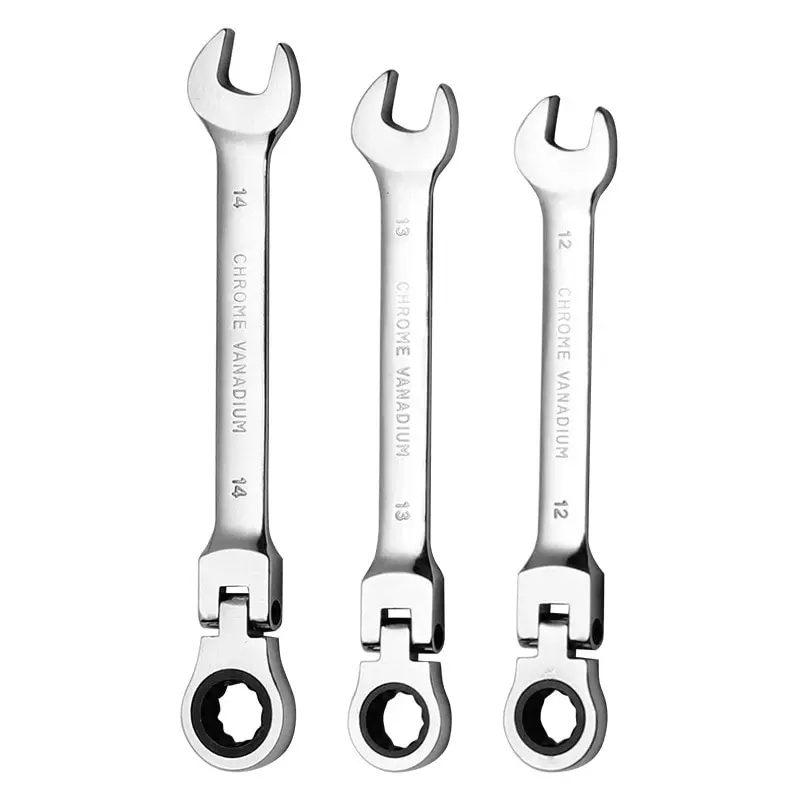 Flexible Head Ratchet Wrench Set Hand Tool Set Ratchet Wrenches 1 Combination Aliexpress