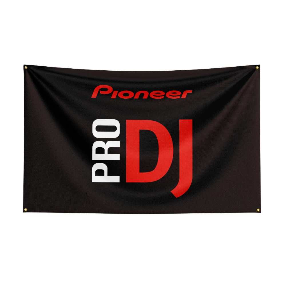 

90x150cm Pioneer DJ Pro Music Flag Polyester Printed Home or Outdoor Decoration Banner Tapestry