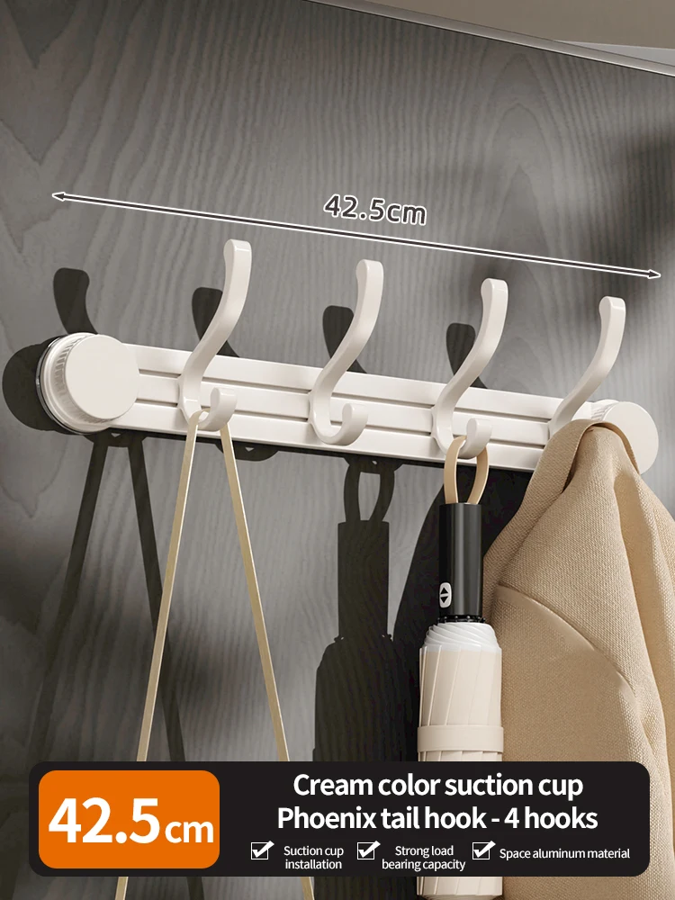 Powerful No-Drill Suction Cup Hook