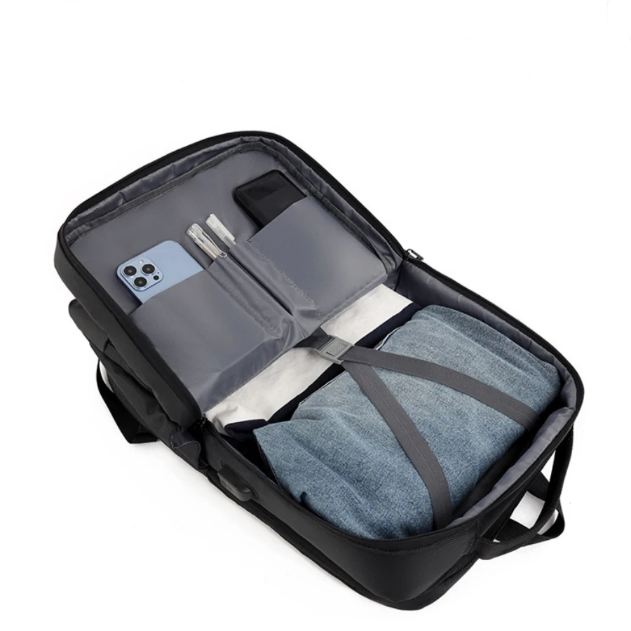 17.5inch Oxford Waterproof Men Laptop Backpack Large Computer Backpack For Business Urban Man School Bags