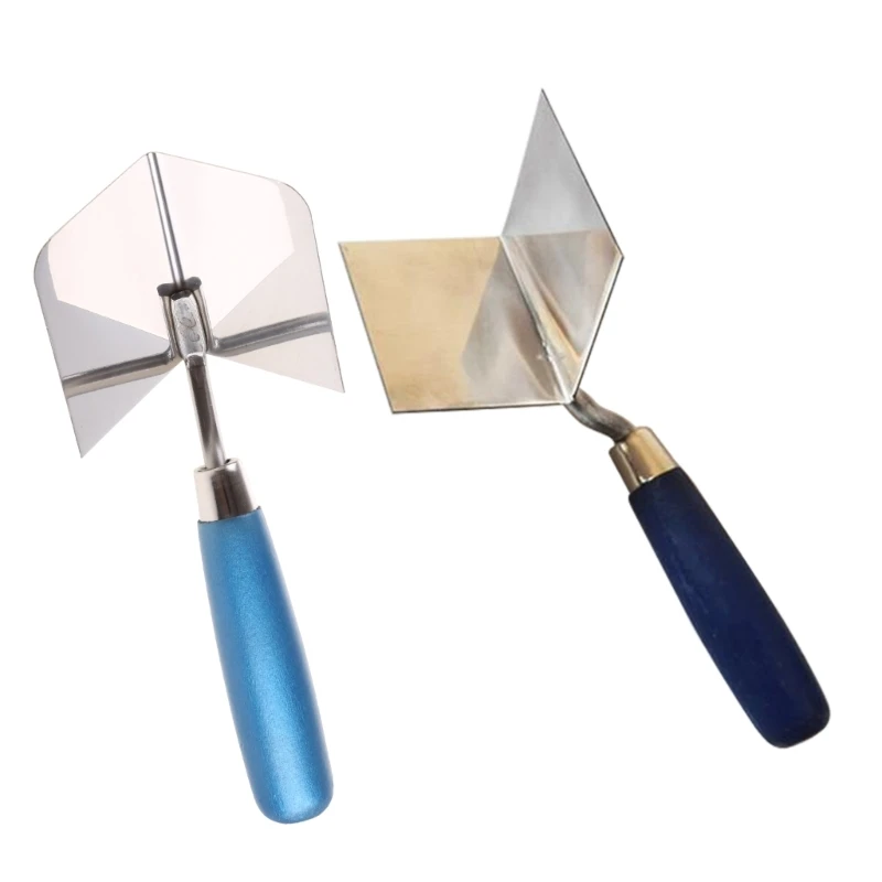 

Corner Tool Anti-rust Stainless Steel Inner and Outer Corner Eraser Trowel for