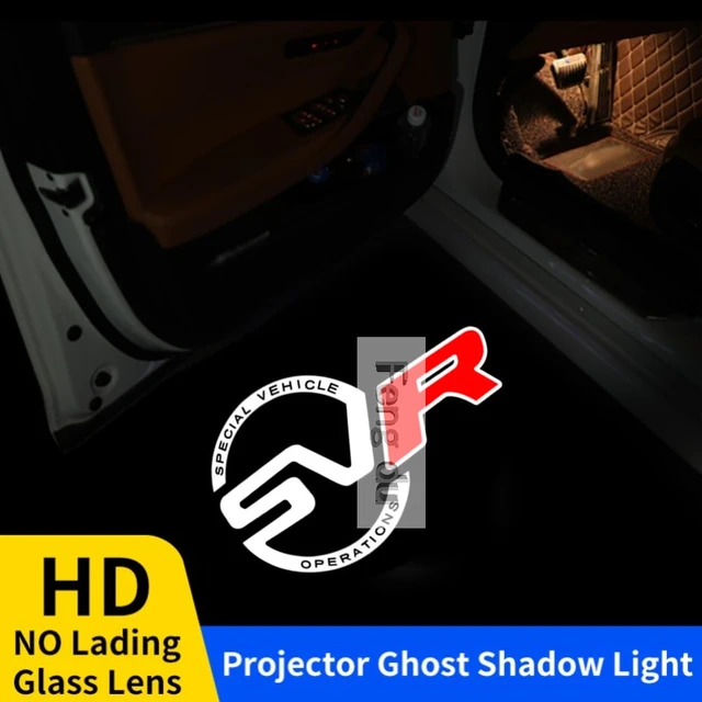 4PCS Car Door Light Logo Projector Light Ghost Shadow LED Light Courtesy  Laser Welcome Light Compatible with Land Rover Range Rover Evoque Freelander