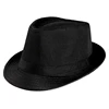 Breathable Linen Jazz Hat Men Women Summer Chapeau 1920s Classic Panama Hats Performance Party Costume Fashion Cowboy Caps Retro 1