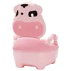 Cute Cow Portable Potty Baby Toilet Potty Training Seat Child Pot Girls Boy Potty Kids Chair Toilet Seat Pot Travel Toilet 4