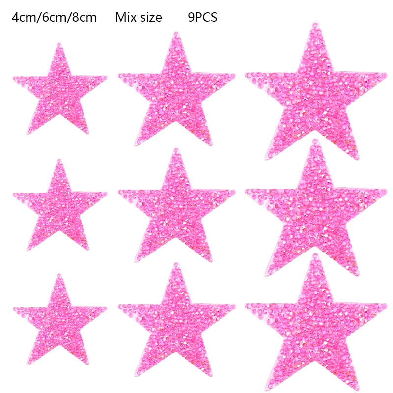 Pink 9pcs