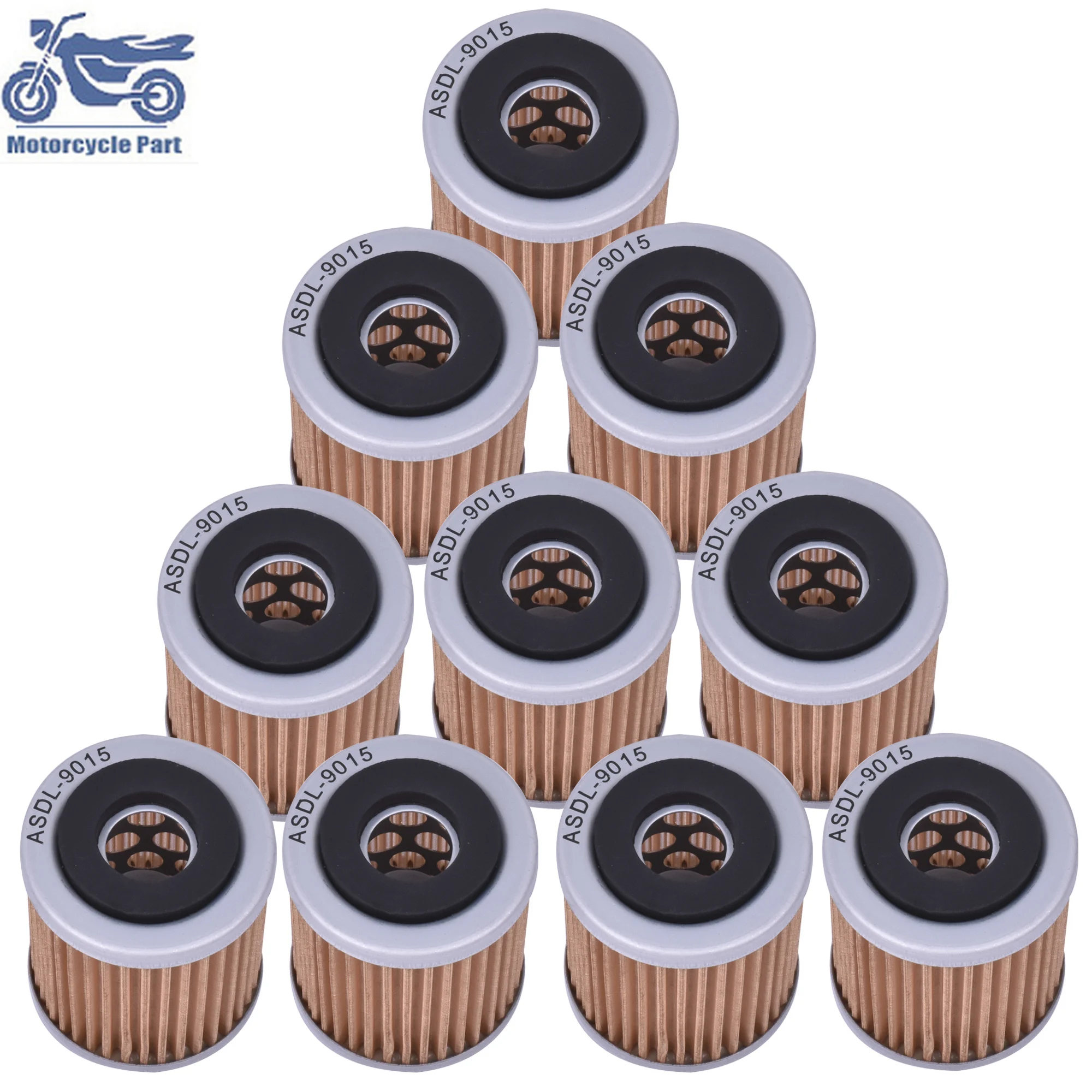 

1/5/10 pcs Motorcycle Oil Filter For Yamaha ATV YFM350 YFM350FW YFM350RSE YFP350 YFM400 YFM400N YFM400F YFM400FW YFM400FB YZ426