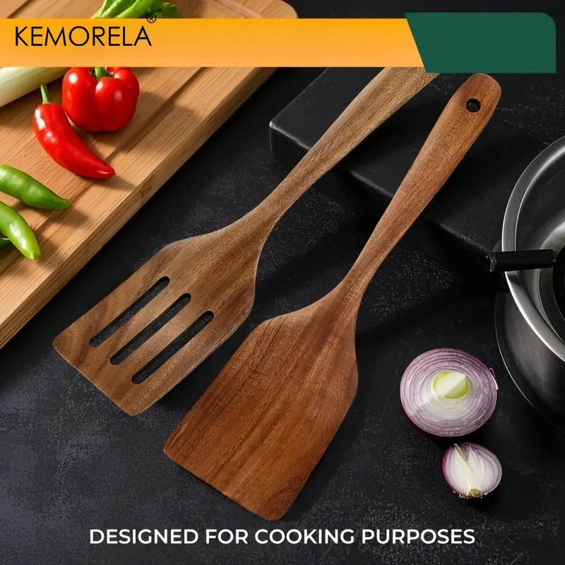 Wooden Spatula Set 2