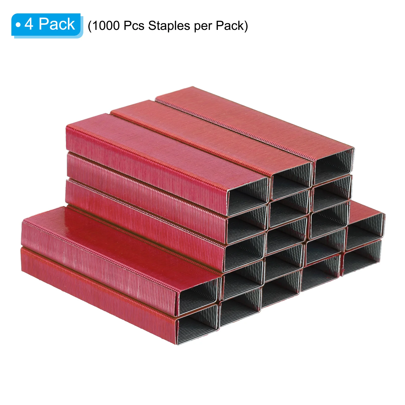4000Pcs/4Pack Metal Staples 26/6 Standard Stapler Staple Office Accessories School Stationery Paper File Document Binding Supply