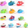 Children Boat Plane Baby Bath Toy Water Spray Float Squeeze Swimming Water Toys Transportation Cartoon Bathing Toy Water Play 6