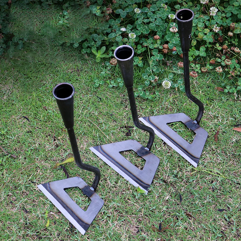 Handheld Hollow Hoe Garden Weeding Hoe Gardening Hand Tools Hoe Hoe Garden Tool for Backyard Weeding Loosening Farm Planting 2