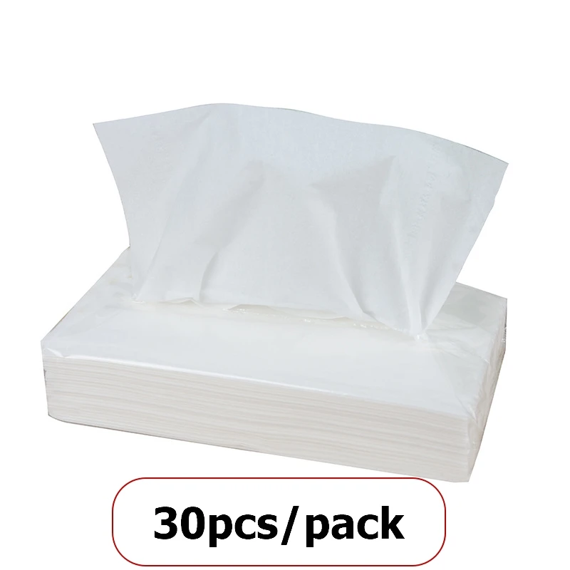 Pañuelo facial, servilleta facial, tejido facial desechable, pañuelos de  papel facial blanco, repuestos de pañuelos de automóvil, 4 capas, 4 bolsas