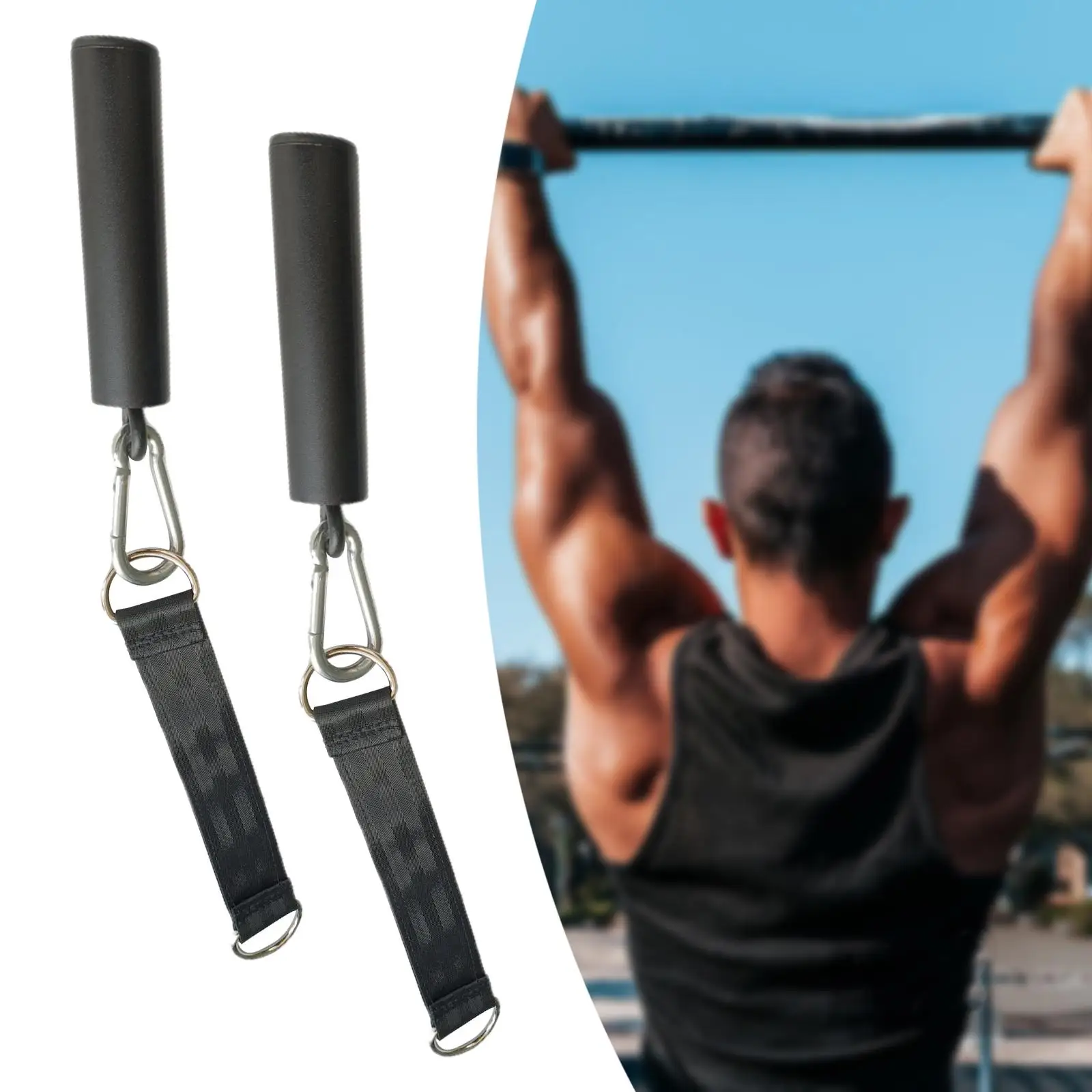 Pull up Handles Foam Grips Work Out Handles for Pull up Bars Home Fitness