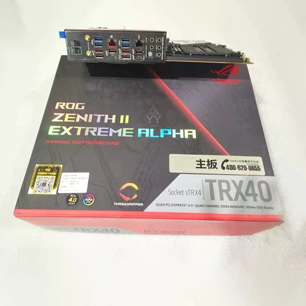 ROG ZENITH II EXTREME ALPHA For ASUS Z2EA E-ATX RGB DDR4 Support