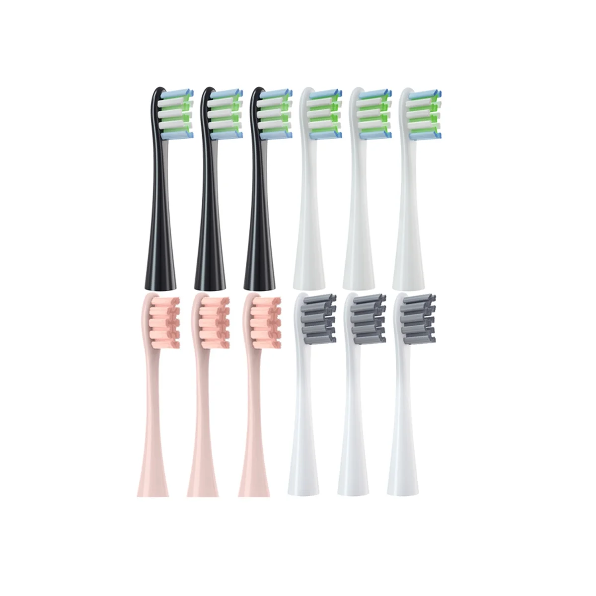 

12PCS Replacement Brush Heads for Oclean X/ X PRO/ Z1/ F1/ One/ Air 2 /SE Sonic Electric Toothbrush Soft Bristle Nozzles