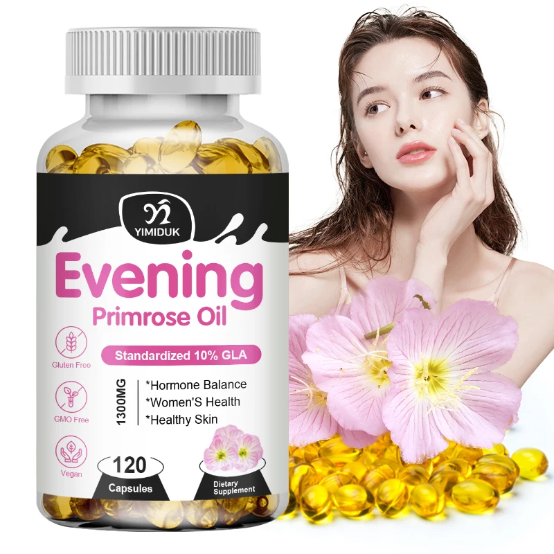 NaturalEveningPrimroseOilCapsuleRegulateHormoneLevelAntioxidant