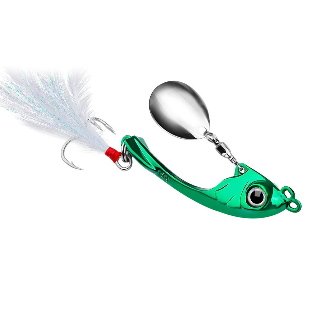 Metal Sequin Spinnerbait Micro Fishing Lures Mixed Sizes