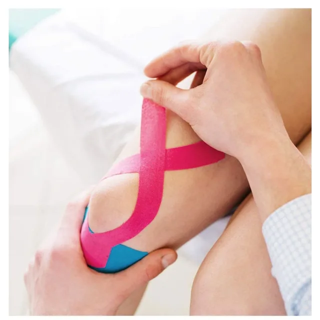 Sports Kinesio Tape Muscle Kinesiology Elastic Knee Pain Relief Strain Patch Athletic Recovery Stickers Fitness Bandages 4