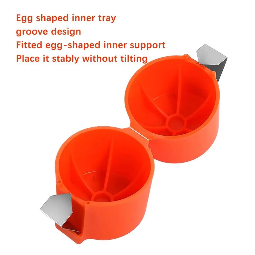 Egg Shell Opener Handheld Eggs Breaker Stainless Steel Egg Cracker Tool Hard Boiled Peeler For Home Kitchen Use egg shell opener