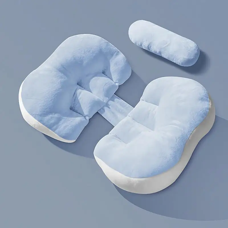 Body Pillow Pregnancy Maternity Side Sleeping Pillow Breathable U Shaped Baby Feeding Aid Supplies for Moms Pregnant Women