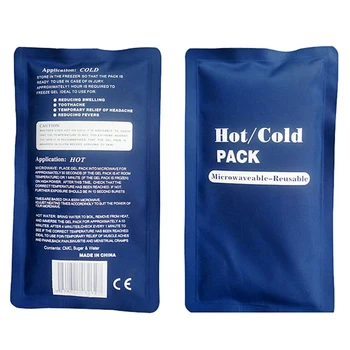 Reusable 2-in-1 Hot Cold Compress Bag Athletic Neck Shoulder Knee Elbow Ice Pack Muscle Soreness Cooling Bags Bodycare