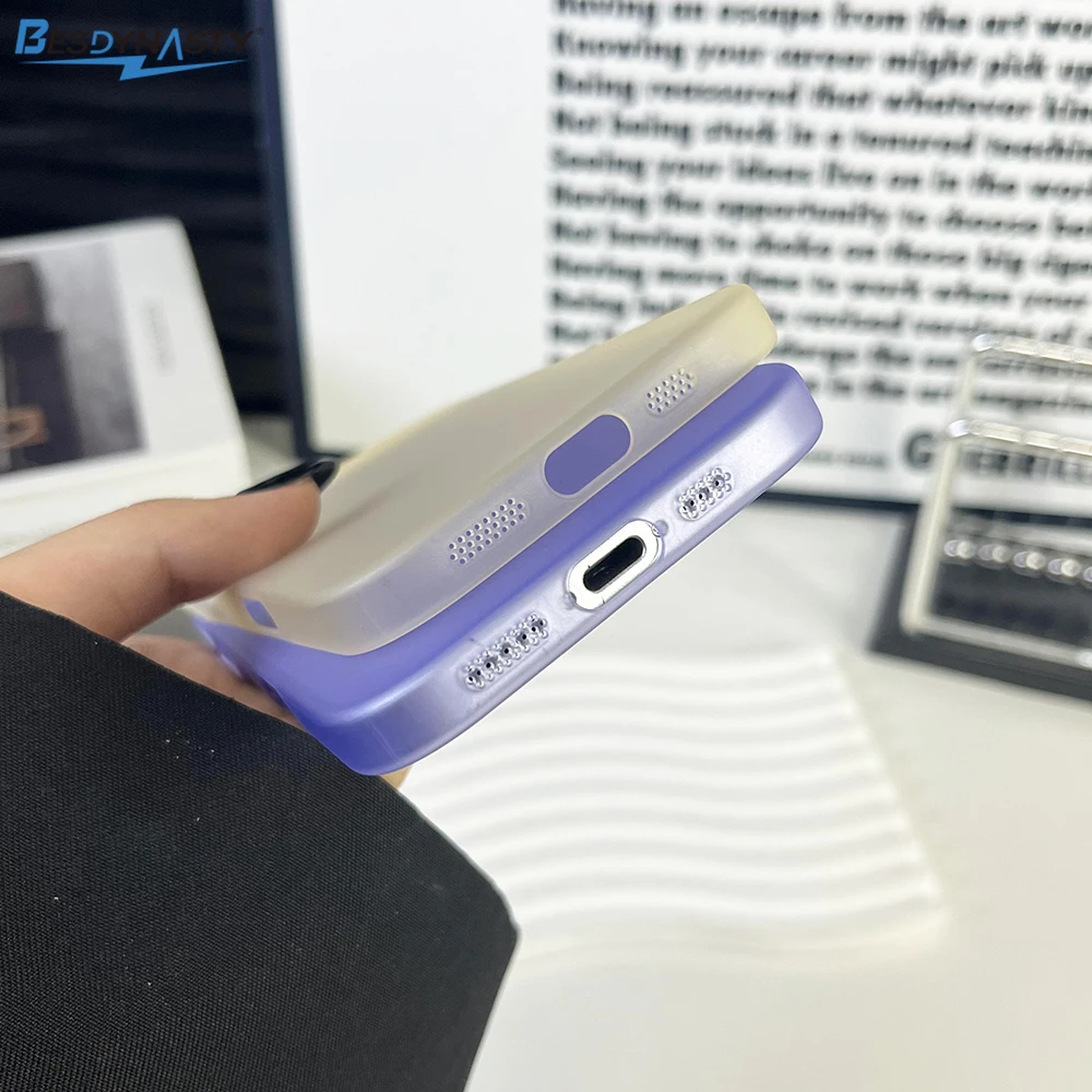 Ultra Thin Silicone Soft Case - Translucent Matte Candy Color Cover