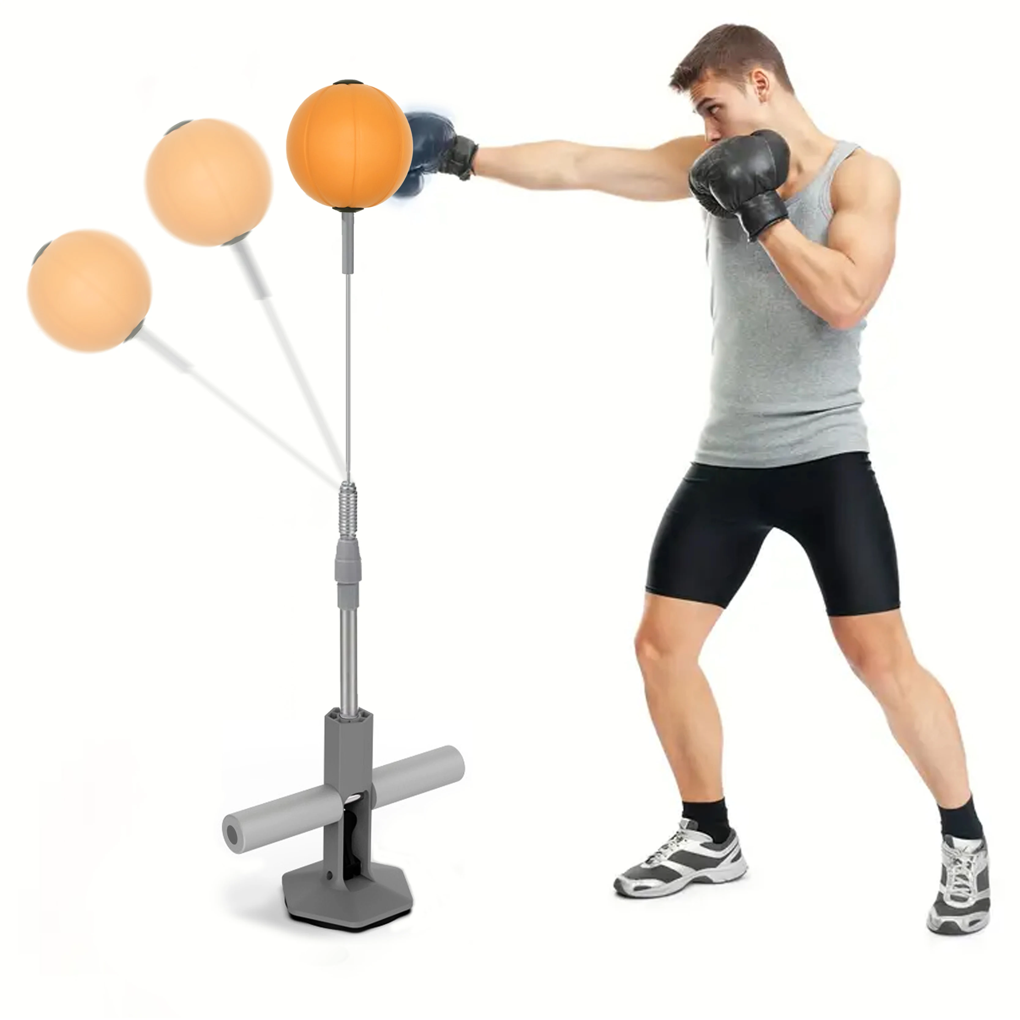 Boxing Punching Bag Boxing Speed Ball Boxing Speed Ball Vertical Boxing Reflex Ball Training Response Target Household Punching Bag Kickboxing Training Equipment