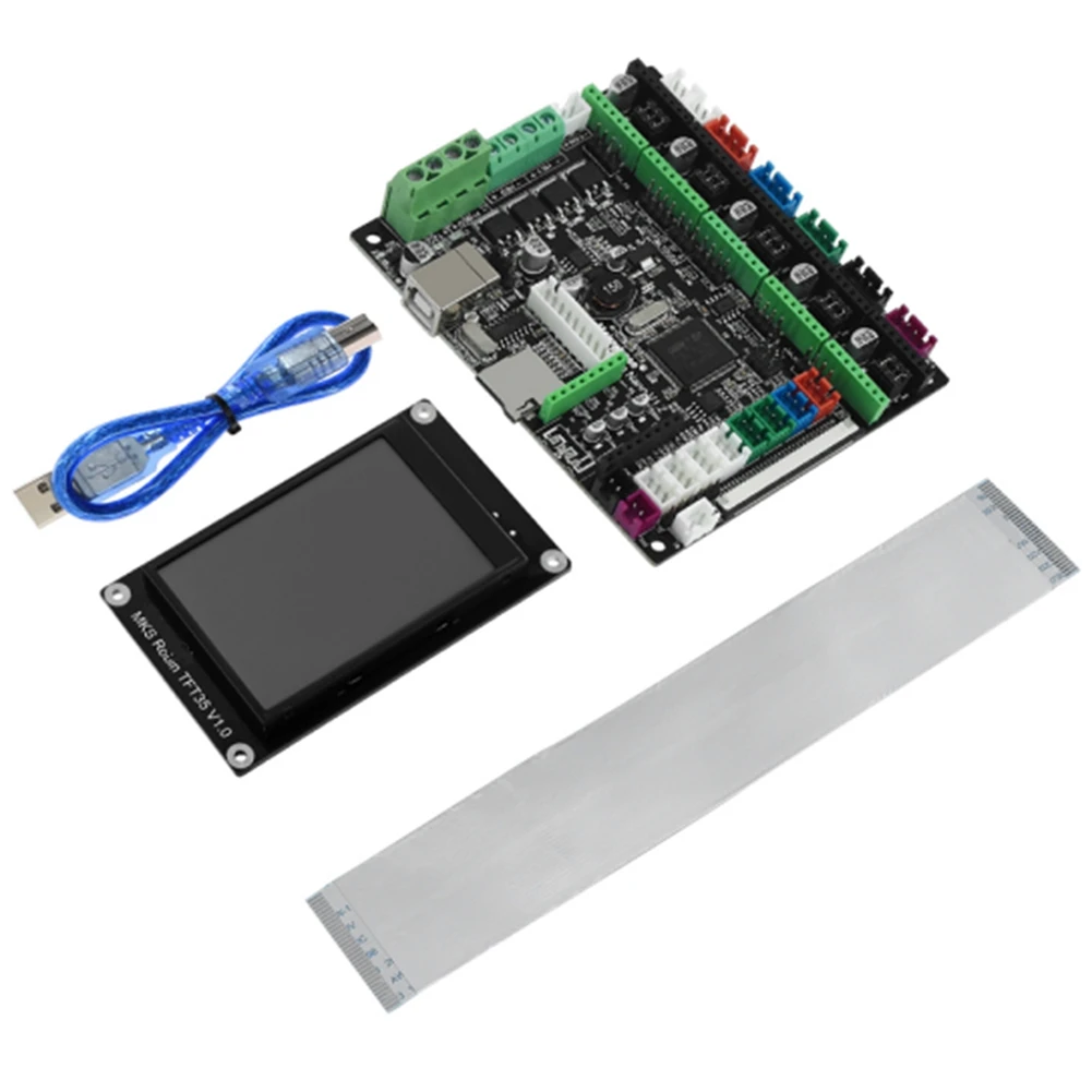 

3D Printer Motherboard for MKS Nano Printer Control Board Support Marlin2.0 with Display Screen Kit