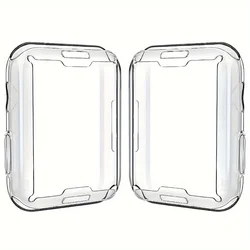 Premium Screen Protector & TPU Bumper Cover for 45mm (Transparent)