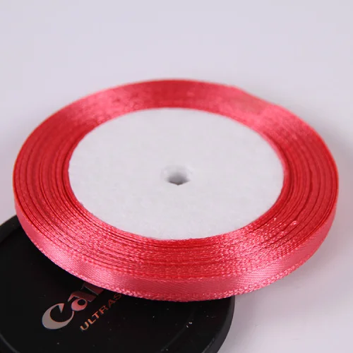 6mm Satin Ribbon for DIY Crafts and Festive Decorations (22 Meters/Roll)