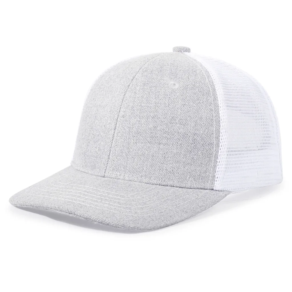 Richardson 112 Unisex Mesh Trucker Cap Breathable Sun Hat with Slightly Curved Brim Baseball Cap for All