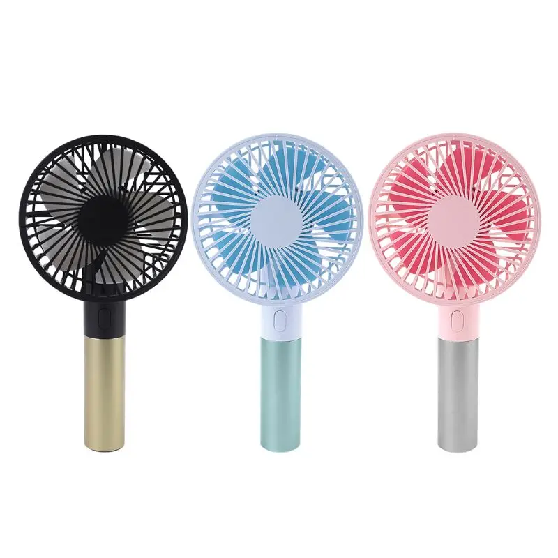 

Mini Handheld Fan Portable Usb Rechargeable Air Cooler 5000mAh Large Capacity Cooling Fan with 3 Adjustable Wind Speed