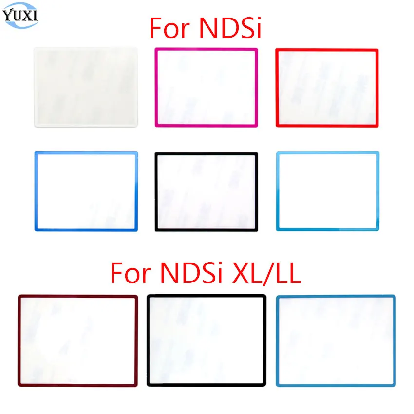 YuXi Plastic Cover LCD Screen Lens For NDSi for DSi XL LL Console Protective Mirror Surface