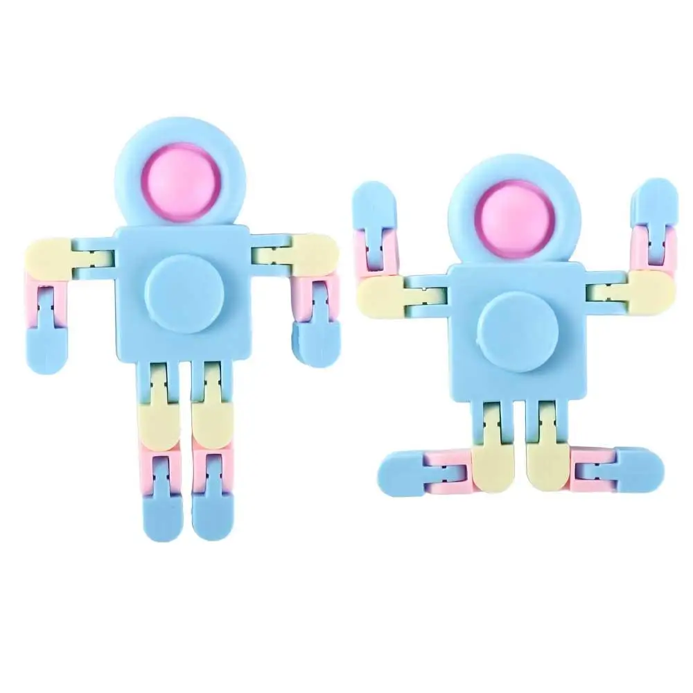 

Rotating Transformable Robot Fingertip Toy Robot Deformable Deformable Robot Sensory Toys Small Fingertip Birthday Gifts
