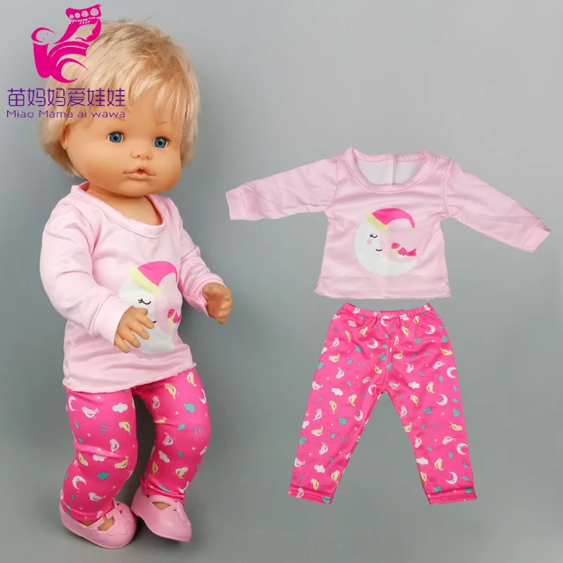 Nenuco Conjunto de rosa para muñeca, Ropa para muñeca bebé Y hermana, - AliExpress