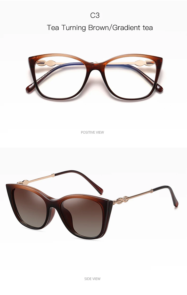 Tak-çıkar aparatı da içeren tam gözlük seti sergisi