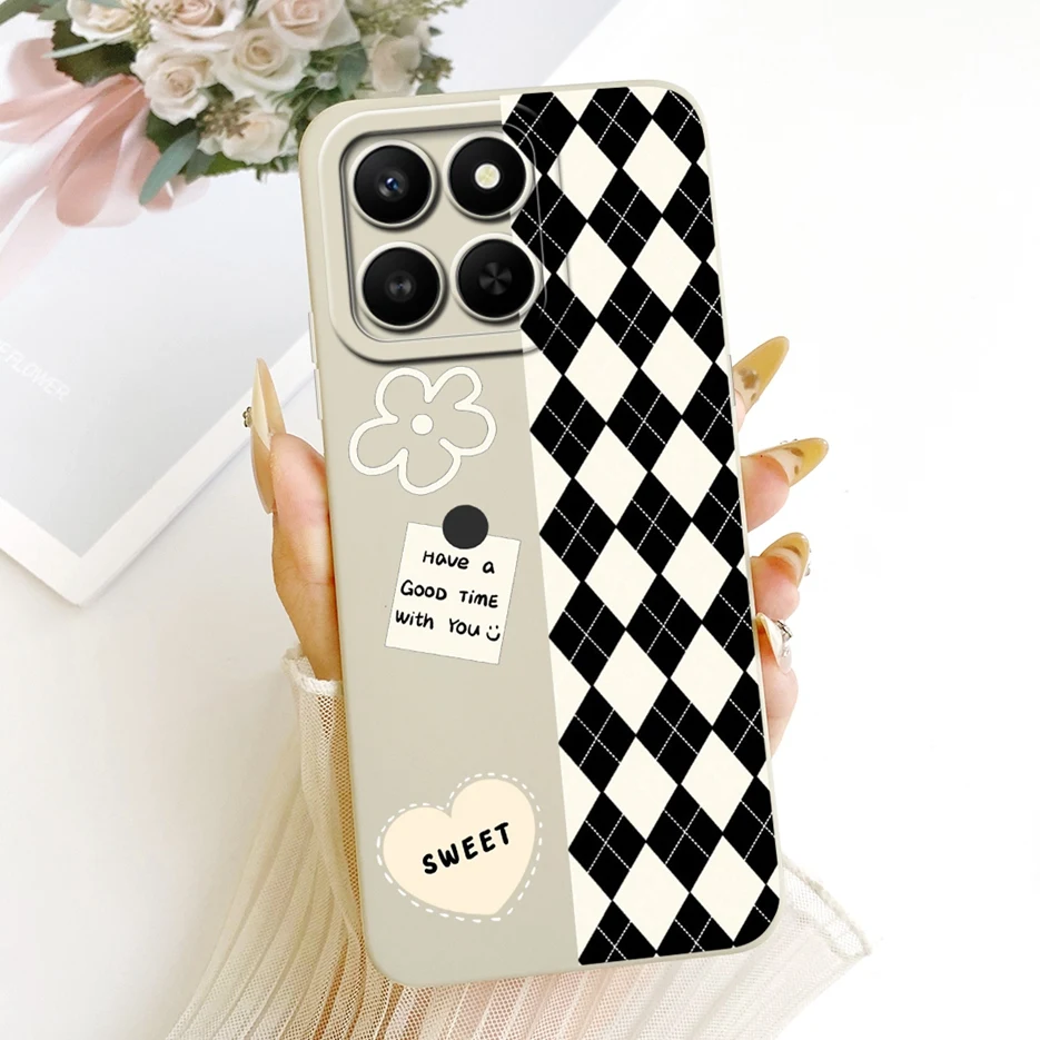 Luxury Sunflower Feather Painted Soft TPU Phone Case