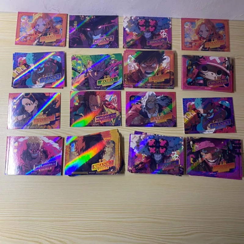 

ONE PIECE Monkey D Luffy Roronoa Zoro Sanji Boa Hancock Nami BROOK Nico Robin OP04 LR A Set of 36 Sheets Game Collection Cards