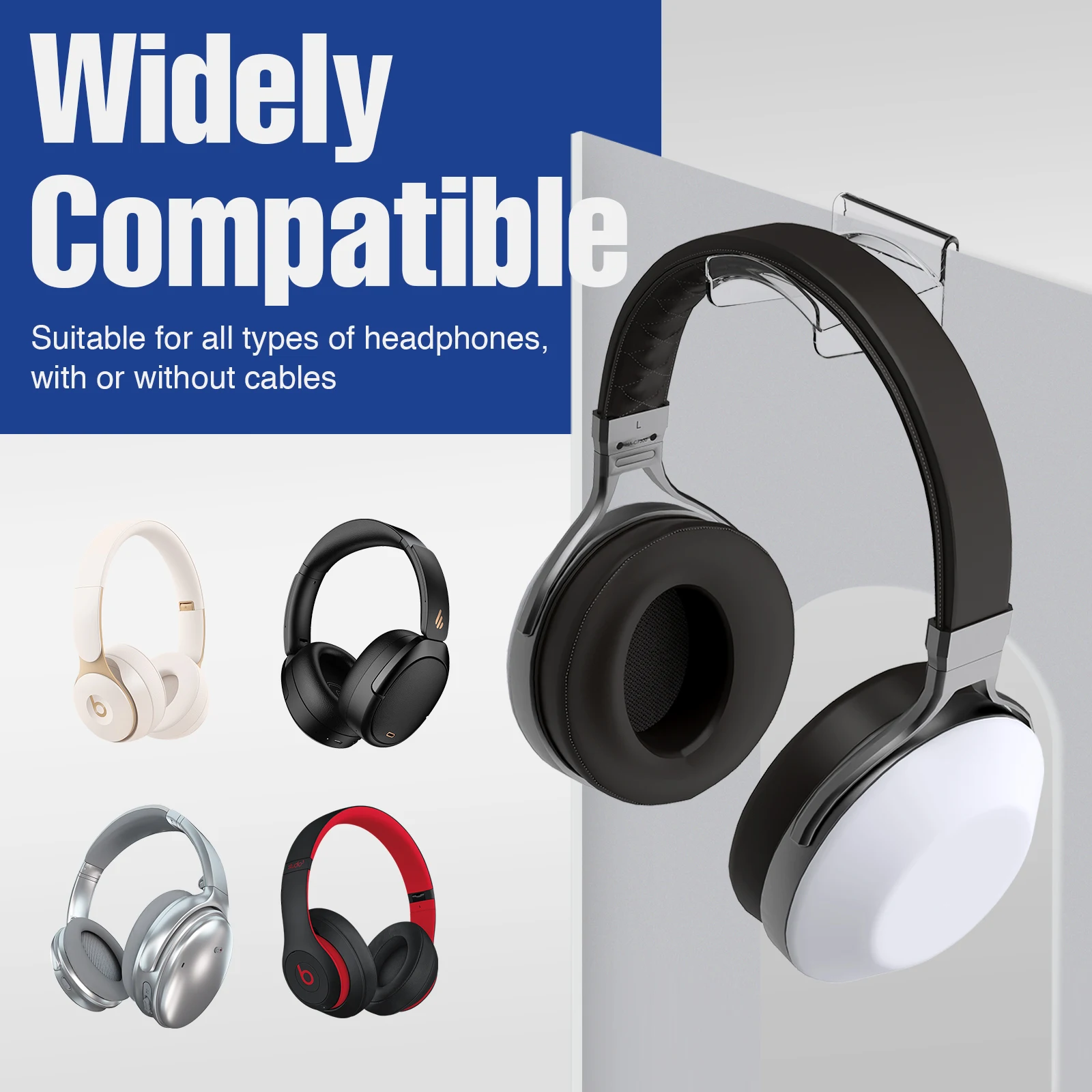Universal Headphone Holder and Stand Hanger for Gaming Consoles & Accessories
