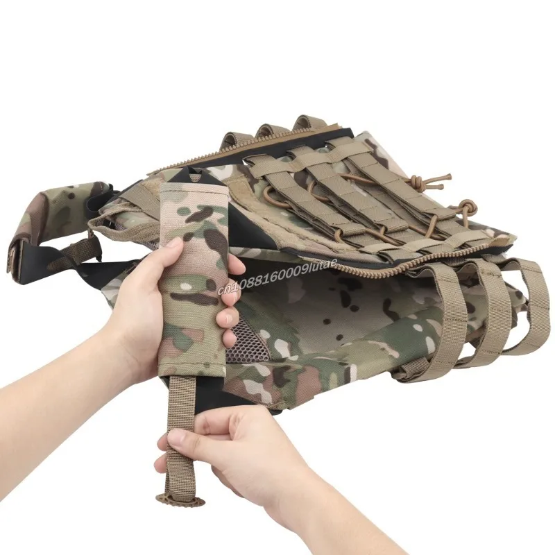 JPC 플레이트 캐리어 2.0 전술 조끼 사냥 경량 퀵 릴리스 바디 아머 Molle Zip-on 패널 파우치 Airsoft Molle Gear