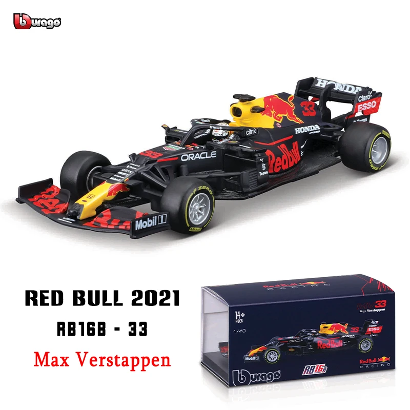 ブーラゴ 1:43 2021 F1 レッドブル レーシング RB16B 33