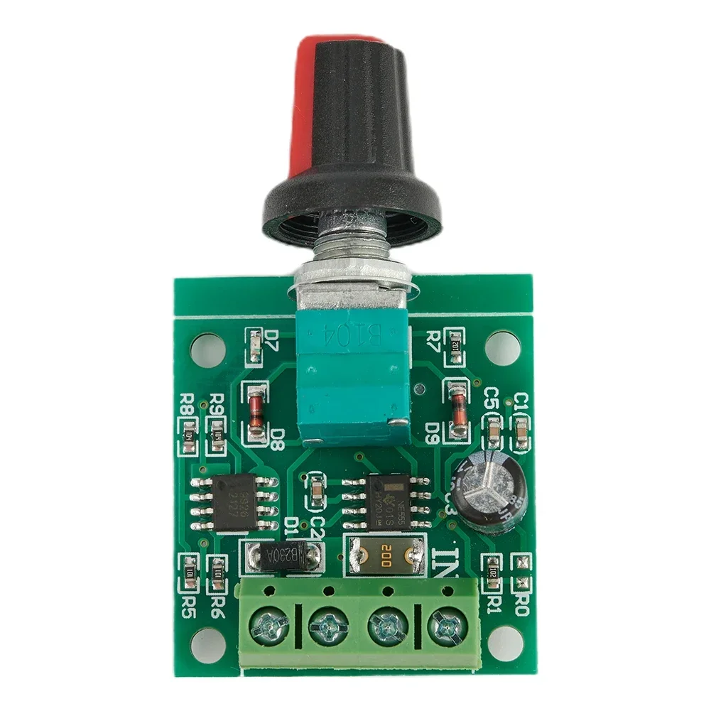 DC 1.8V 3V 5V 6V 12V 2A PWM Motor Speed Controller Low Voltage Motor Speed Regulator Switch PWM Adjustable Drive Module