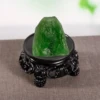 Metal Arm Mineral Stand Display Holder Rack Wood Support Base for Crystal Minerals Ores Agate Rocks for Home Office Show Room 5