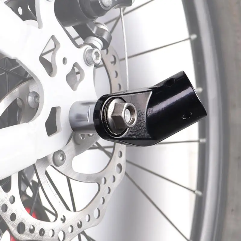 Gancio Traino Per Rimorchio Bicicletta Universale - Con Perno Di Sicurezza E Chiave Multiuso (Nero) - Foto 9