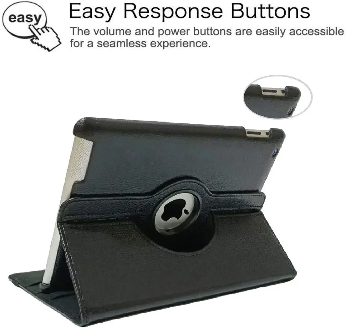 360 Rotating Premium PU Leather Tablet Case