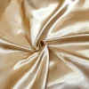 1pc Rayon Flat bed sheet Solid Color Simulated Silk BedSheet High Quality Gold Fitted Sheet Home Textile (without pillowcase) 3
