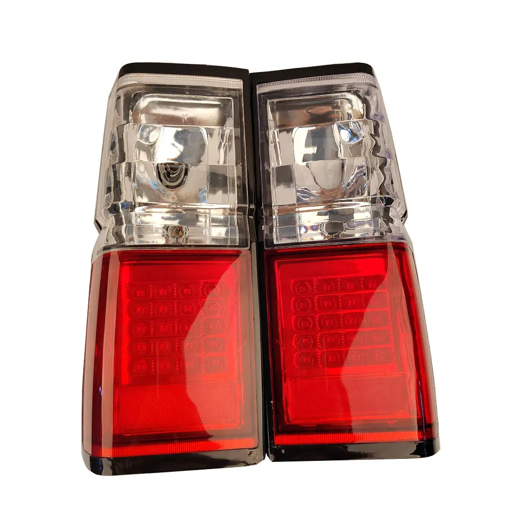 

A Pair Car LED Brake Light Taillight For Nissan Jeep Terrano D21 Crystal White and Smoked Color 1987 to 1995