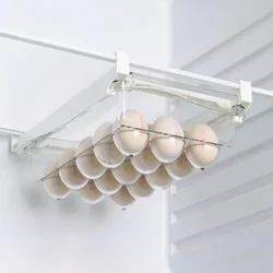 Clear Refrigerator Organizer and Storage Drawer for Fresh Produce and Eggs (Refrigerator egg sto)