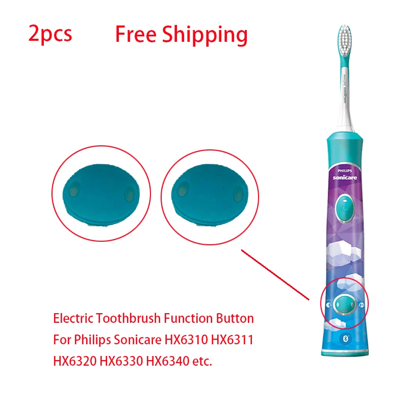 2PCS For Philips Sonicare HX6310 HX6320 HX6330 HX6340 Repair Parts