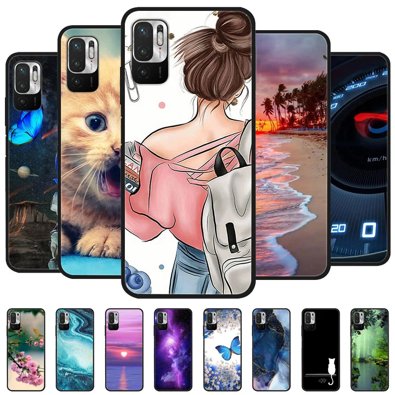 Marble Silicone Soft TPU Back Cover - Full Protective Case in Stylish Design
