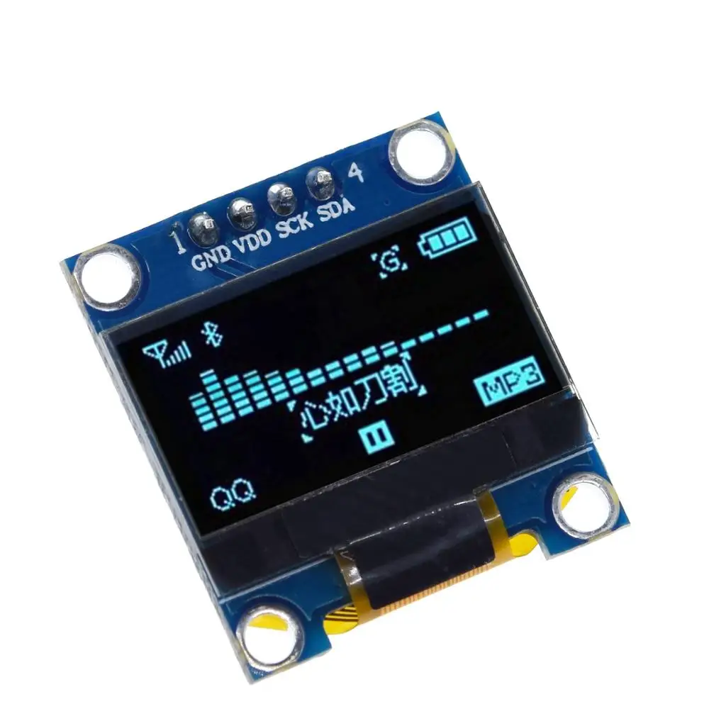 0.96 inch IIC SPI Serial 7/4Pin OLED Display Module SSD1306 12864 LCD Screen Board for Arduino oled display module lcd display module display module oled development board